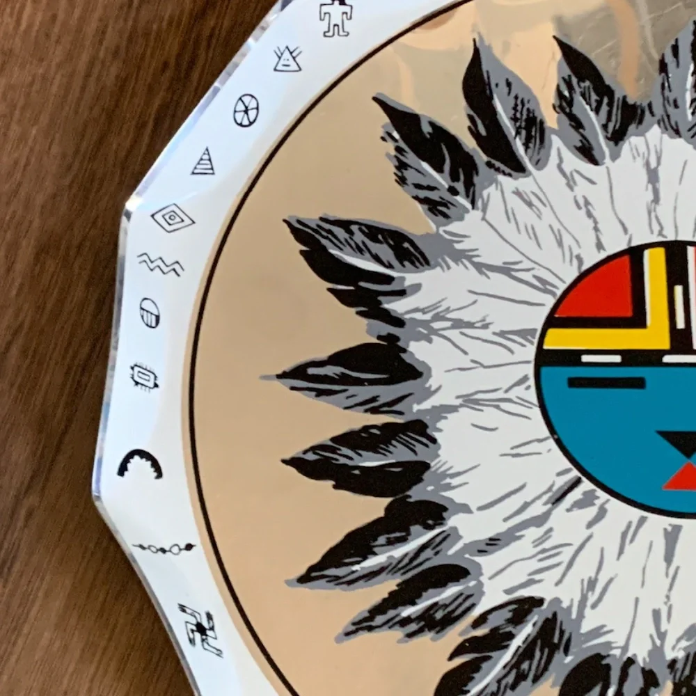 Fred Harvey Kachina Plater